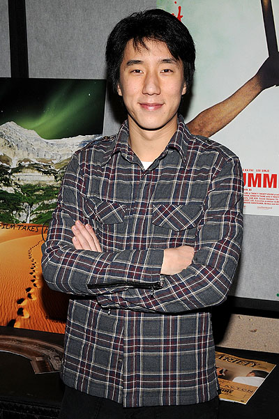 PARK CITY, UT - JANUARY 24: Actor Jaycee Chan arrives at the "The Drummer" premiere held at Egyptian Theatre during the 2008 Sundance Film Festival on January 24, 2008 in Park City, Utah. (Photo by Bryan Bedder/Getty Images)