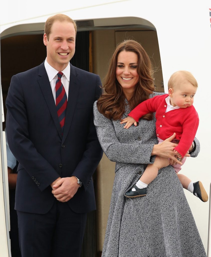 on April 25, 2014 in Canberra, Australia. The Duke and Duchess of Cambridge are on a three-week tour of Australia and New Zealand, the first official trip overseas with their son, Prince George of Cambridge.